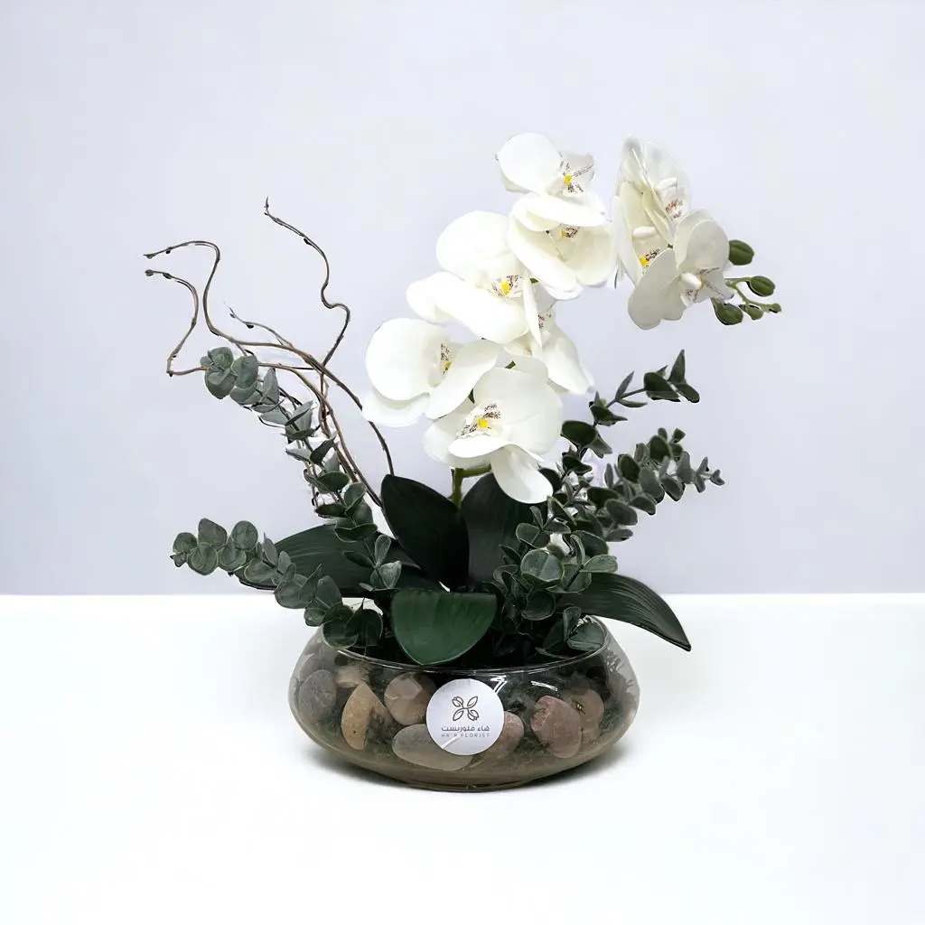 Artificial Orchid Vase 1